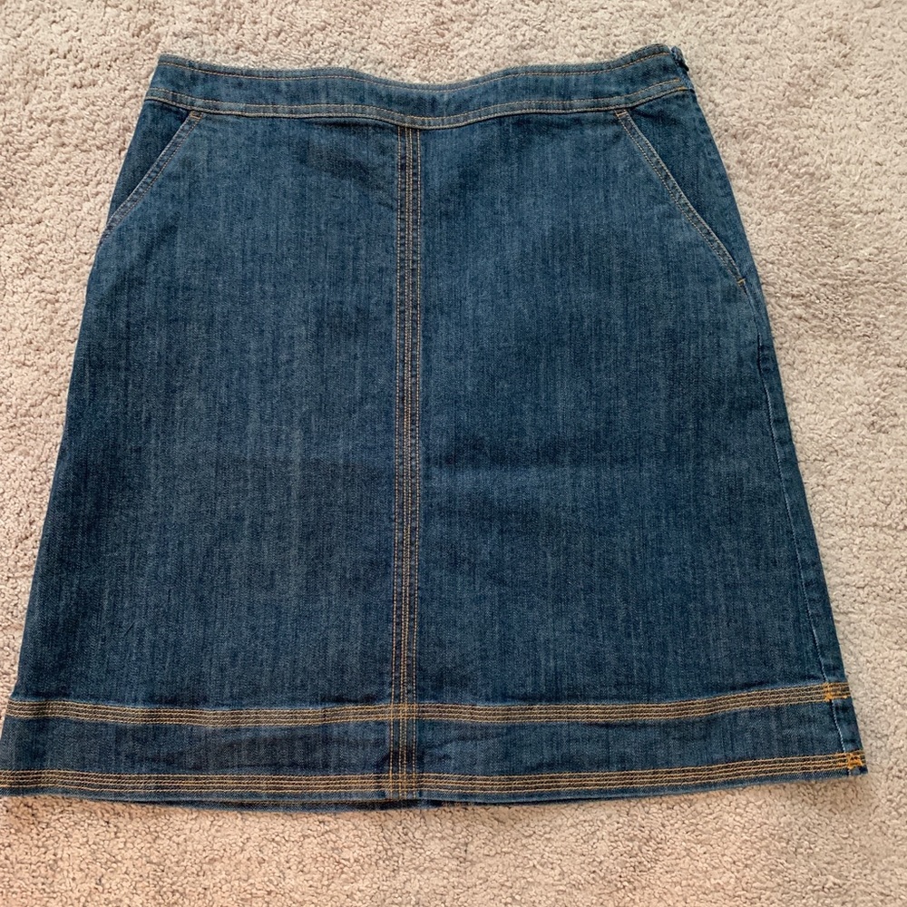 Denim skirt